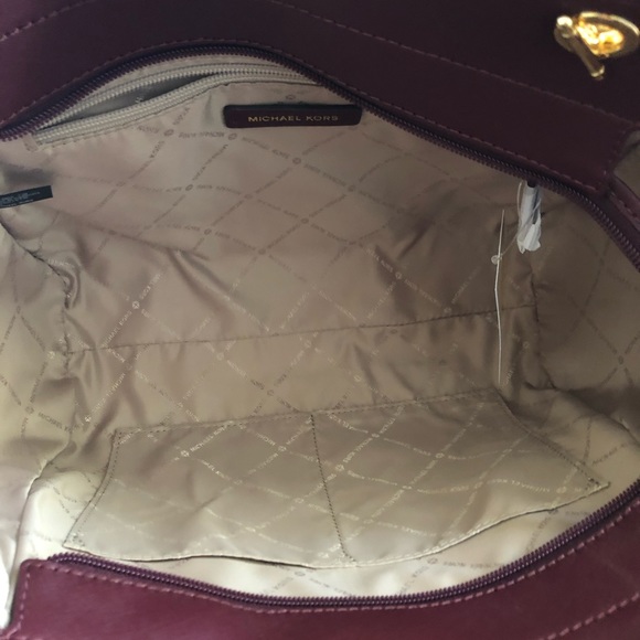 NWT Michael Kors Jet Set Chain handbag&wallet - Picture 7 of 8